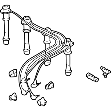 Toyota 19037-75010 Plug Wire Set