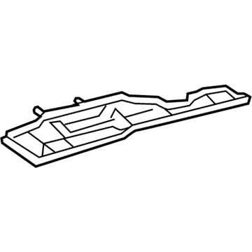 Toyota 55607-07010 Cover Sub-Assembly, Instrument Panel Under