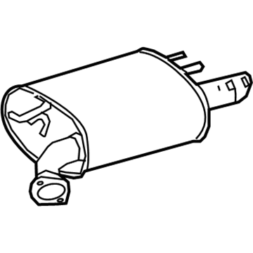 Toyota 17430-F0012 Muffler