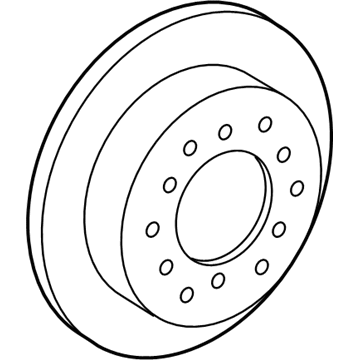 Toyota 42431-0C011 Rear Disc