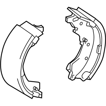 Toyota 04495-04010 Brake Shoes