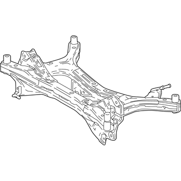 Toyota 51206-F4013 Member Sub-Assembly, Rear