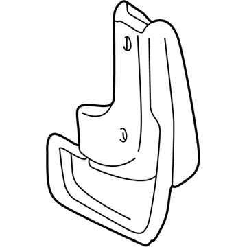 Toyota 76622-06010-D0 Mudguard Sub-Assy, Front Fender, LH