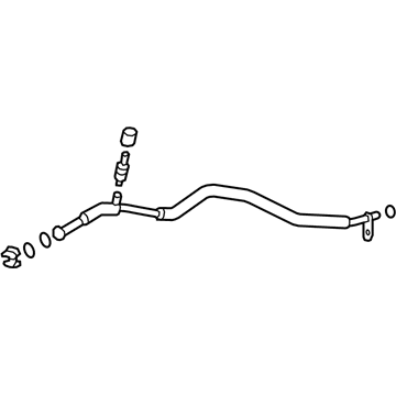 Toyota 88707-47110 Tube Sub-Assembly, Suction