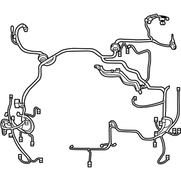 Toyota 82111-07730 Wire, Engine Room Main