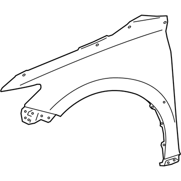 Toyota 53801-06170 Fender