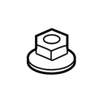 Toyota 90179-A0009 Hold Down Clamp Nut