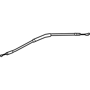 Toyota 69730-47080 Cable Assembly, Rear Door