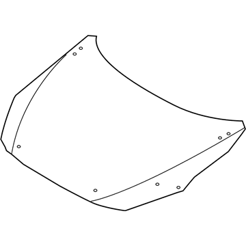 Toyota 53301-WB002 Hood