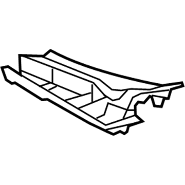 Toyota 55709-12160 Louver, Cowl Top Ventilator, LH