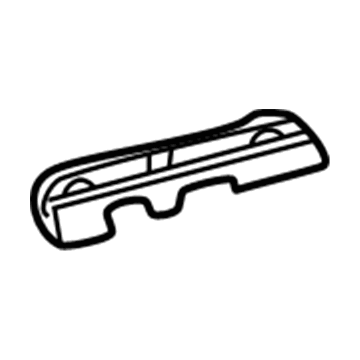 Toyota 57422-42020 Floor Side Rail Plate, Driver Side