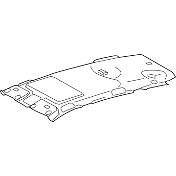 Toyota 63310-0R030-B0 HEADLINING Assembly, Roof