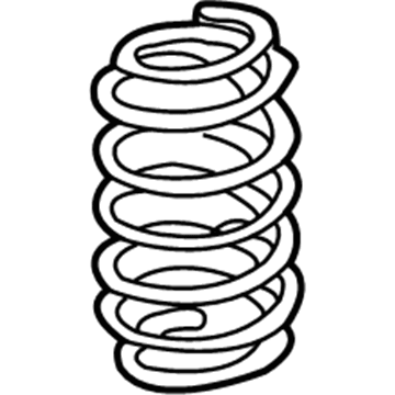 Toyota 48231-52640 Spring, Coil, Rear