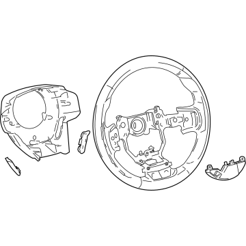 Toyota 45100-62050-C0 Steering Wheel