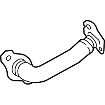 Toyota 25610-37020 EGR Pipe