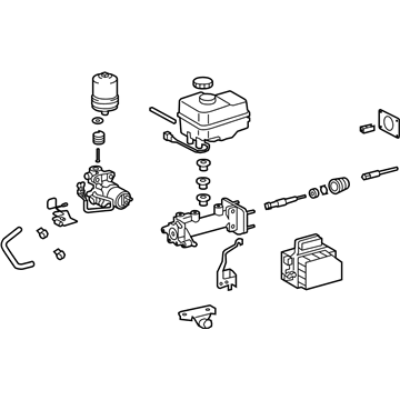 Toyota 47050-35041 Brake Booster Assy, W/Master Cylinder