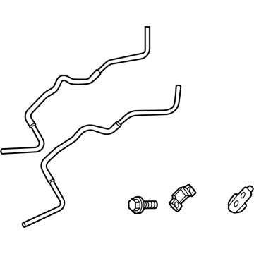 2022 Toyota Tundra Oil Cooler Hose - 32907-0C080