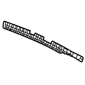 Toyota 66414-47020 Spacer, Side Rail, Rear RH