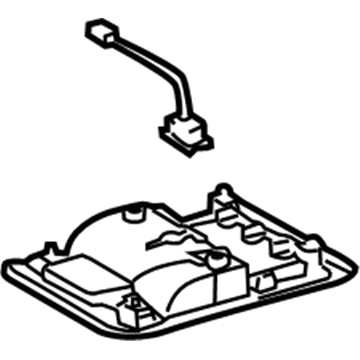 Toyota 81260-47030-B0 Lamp Assembly, Map