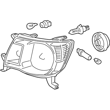 Toyota 81150-04163 Headlamp Assembly