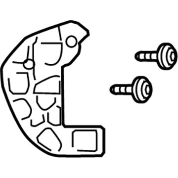 Toyota 81197-04030 Bracket, HEADLAMP, LWR RH