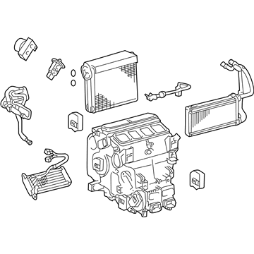 Toyota 87050-60M20 RADIATOR ASSY, AIR C