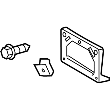 Toyota 52114-47100 Bracket, Front Bumper Extension Mounting