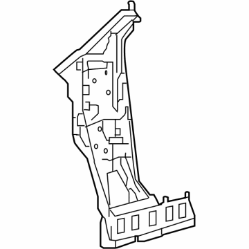 Toyota 61023-02350 Inner Hinge Pillar