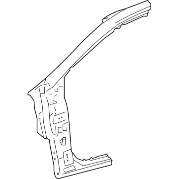 Toyota 61132-12860 Hinge Pillar, Front Upper Driver Side Outer