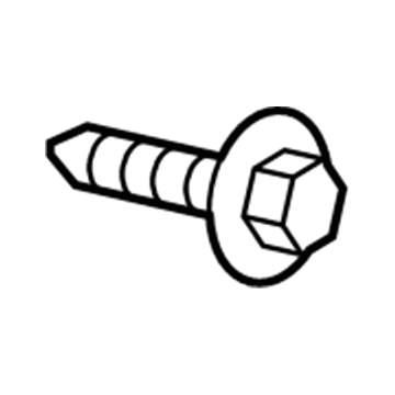 Toyota 90159-A0053 Wheelhouse Liner Screw