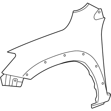 Toyota 53802-0R020 Fender