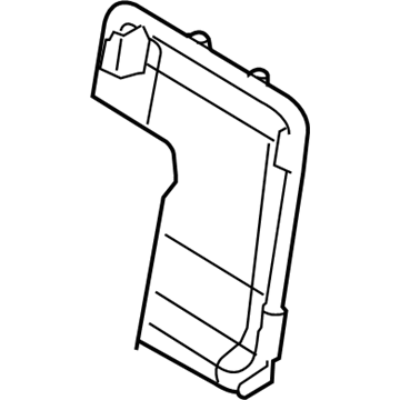 Toyota 71017-0C060 Frame Sub-Assy, Rear Seat Back, RH