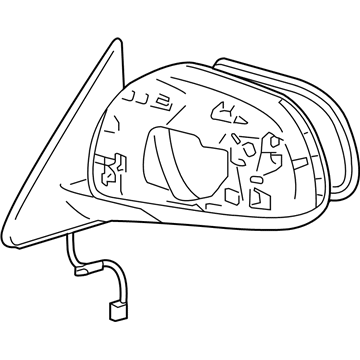 Toyota 87910-48341 Mirror Assembly