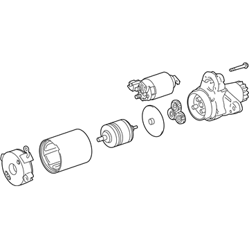 Toyota Highlander Starter Motor - 28100-0P110