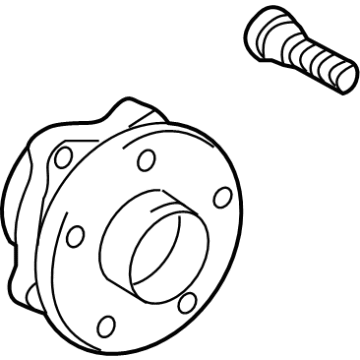 Toyota Prius Wheel Bearing - 43550-47080