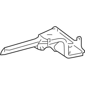 Toyota 89668-04040 ECM Lower Bracket