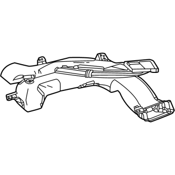 Toyota 55085-47070 Defroster Duct