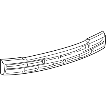 Toyota 52615-21010 ABSORBER, Rear Bumper