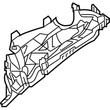 Toyota 82663-12160 Fuse & Relay Box Lower Cover