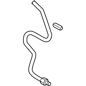 2004 Toyota Sienna Oil Cooler Hose - 32922-08010