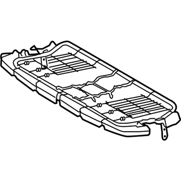 Toyota 79201-0E020 Cushion Frame