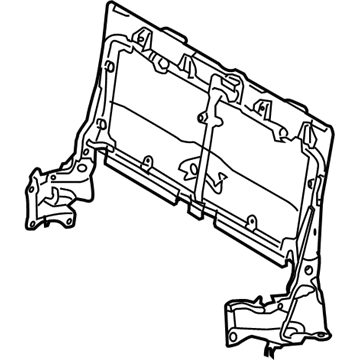 Toyota 79203-0E020 Seat Back Frame