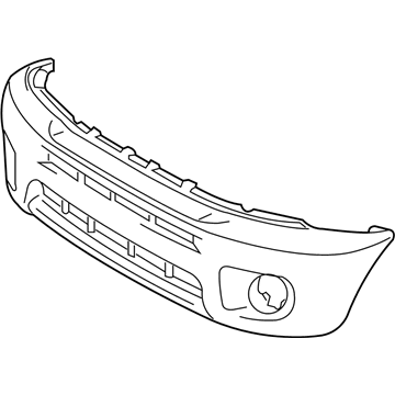 2005 Toyota RAV4 Bumper - 52119-42923