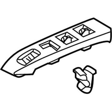 2004 Toyota Prius Armrest - 74231-47091