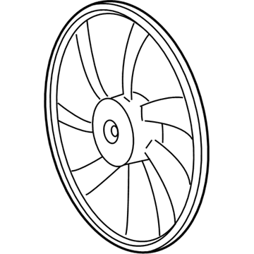 Toyota Matrix Fan Blade - 16361-0H260