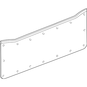 Toyota 64780-60261-B0 Panel Assy, Back Door Trim