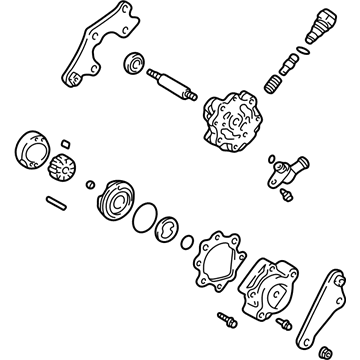 Toyota 44320-07012 Power Steering Pump