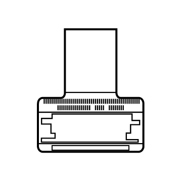 Toyota 74599-0E020 Air Bag Label