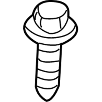 Toyota 90167-40027 Lower Molding Screw