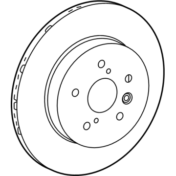 2023 Toyota GR Corolla Brake Disc - 42431-52190